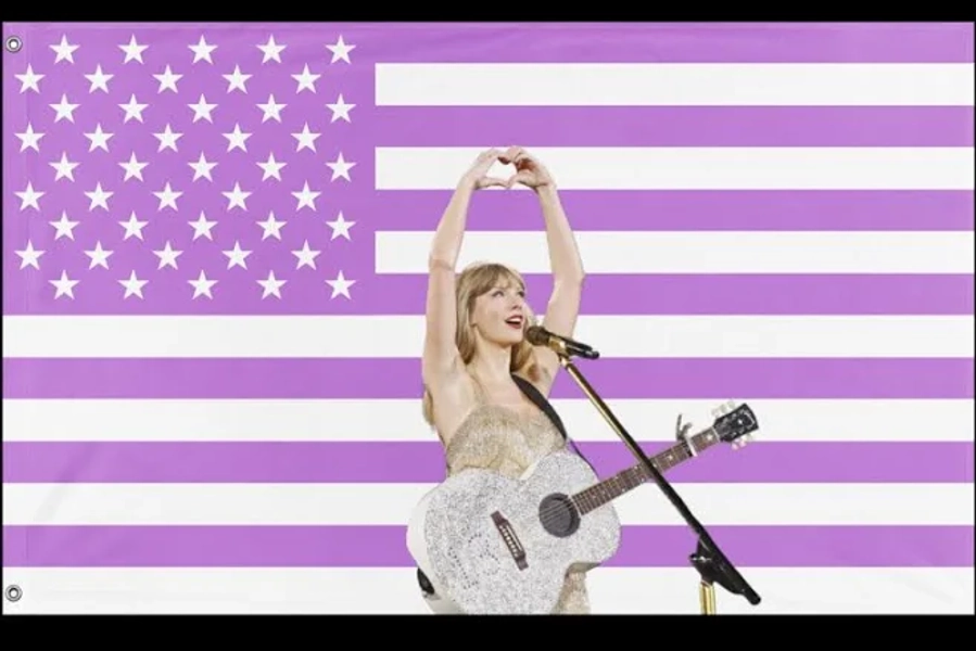 Taylor Swift Mary Double-Sided Flag