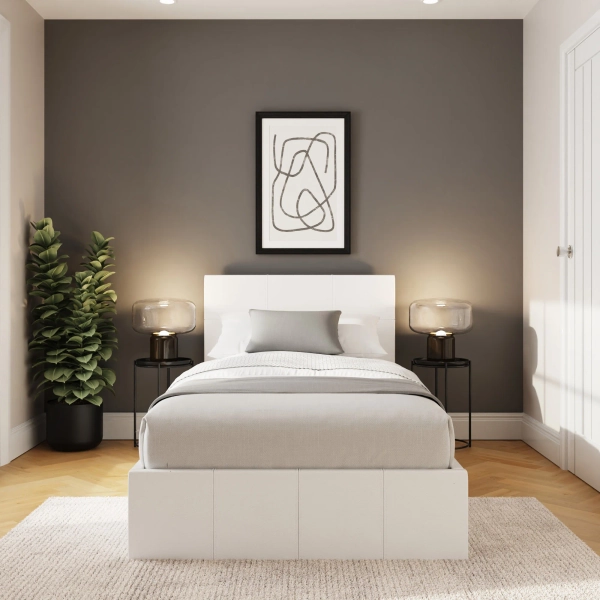 Zipcode Design Basso Upholstered Side Lift Ottoman Bed & Reviews | Wayfair.co.uk