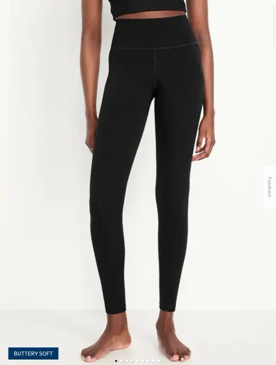 High-Waisted StudioSmooth 7/8 Leggings