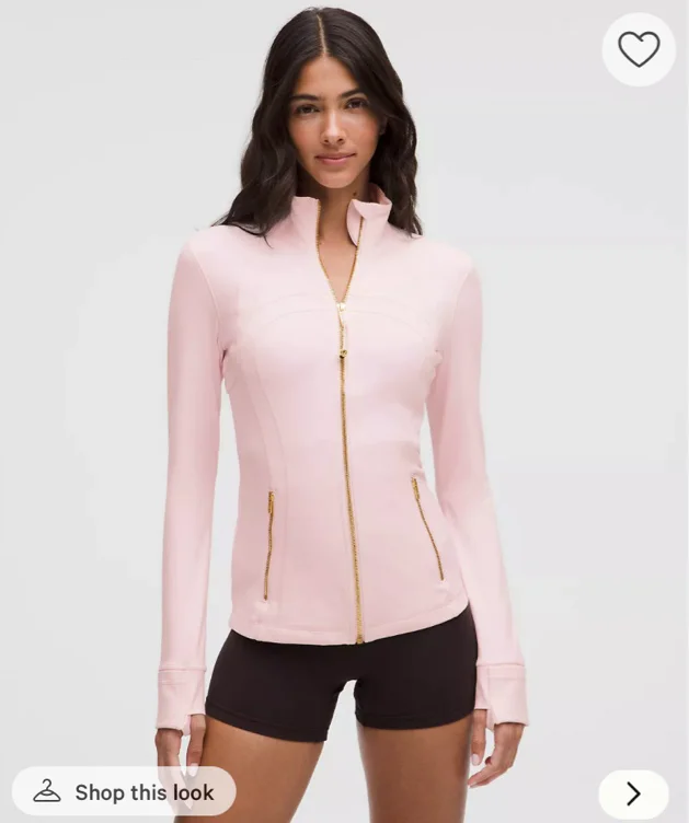 Define Jacket *Nulu - Blissful Pink/Gold/Gold- 0