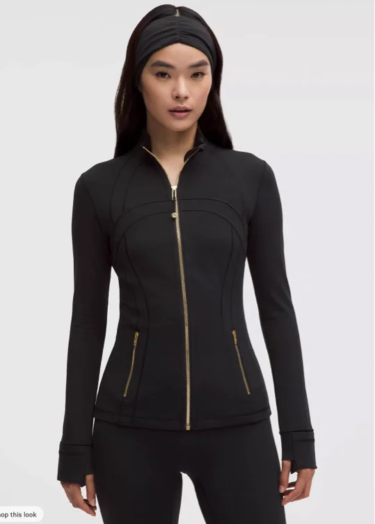Define Jacket *Nulu - Black/Gold/Gold - 0