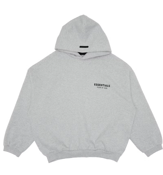 Fear of God Essentials Fleece Hoodie Light Heather Gray