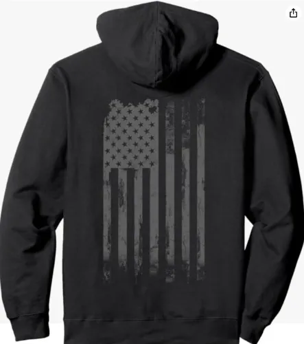 Amazon.com: Vintage Patriotic Distressed America USA Flag Pullover Hoodie : Clothing, Shoes & Jewelry