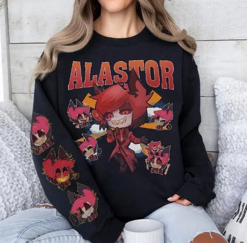 Hazbin Hotel Alastor Shirt, Hazbin Hotel Characters