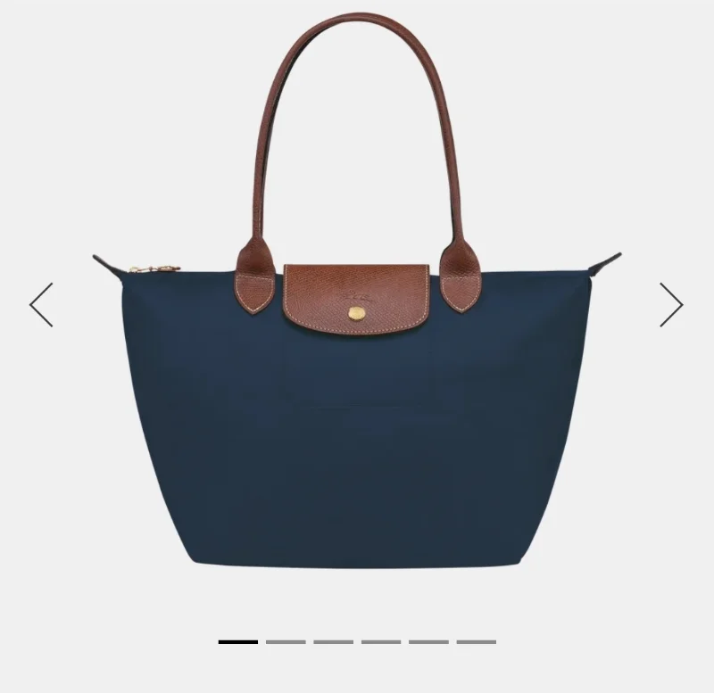 Le Pliage Original M Tote bag Navy - Recycled canvas | Longchamp CA