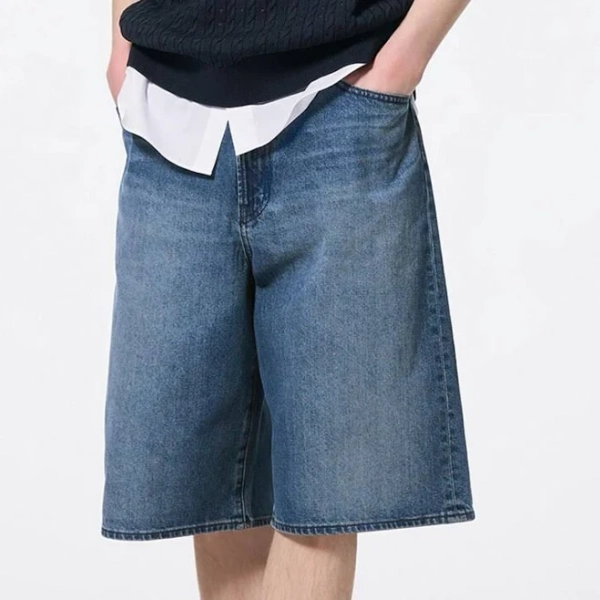 Jorts | Blue | Large | GU USA
