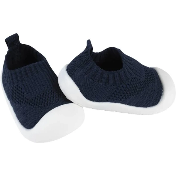 Toddler gerber Neutral Stretchy Knit Slip-On Sneaker