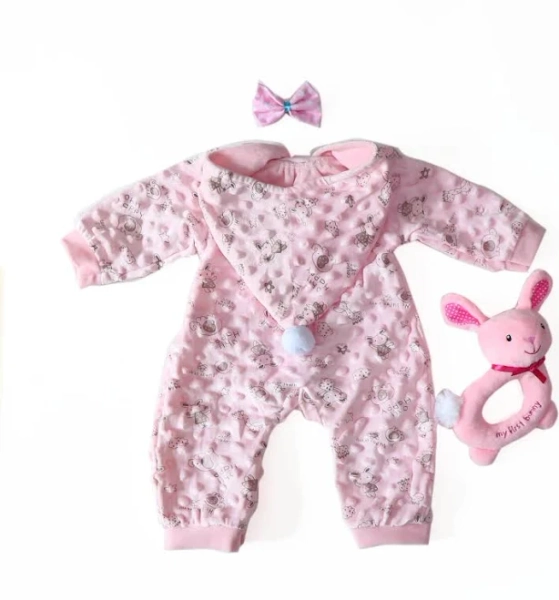 YingHuanMei Reborn Baby Dolls Clothes 22inch Outfit Set fit 20-22Inch Reborn Doll Newborn Girl
