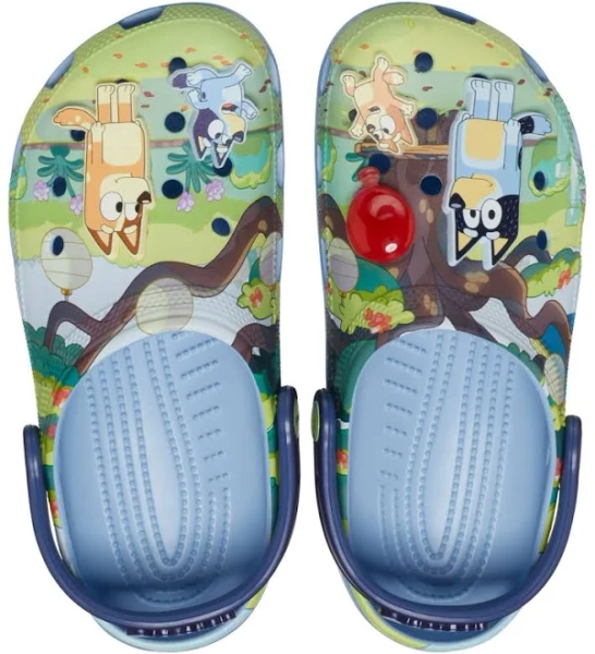 Crocs Kids' Toddler Bluey Classic Clog