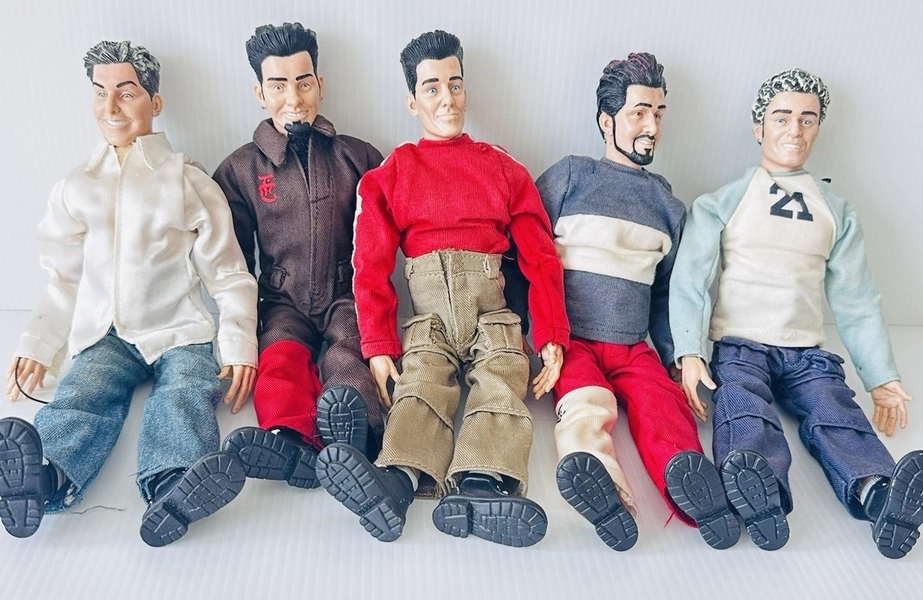 5 VTG NSYNC MARIONETTE DOLLS WITHOUT STRINGS NO STRINGS ATTACHED TOUR RARE