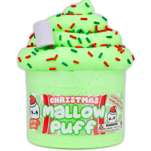 Christmas Mallow Puff Dope Slime