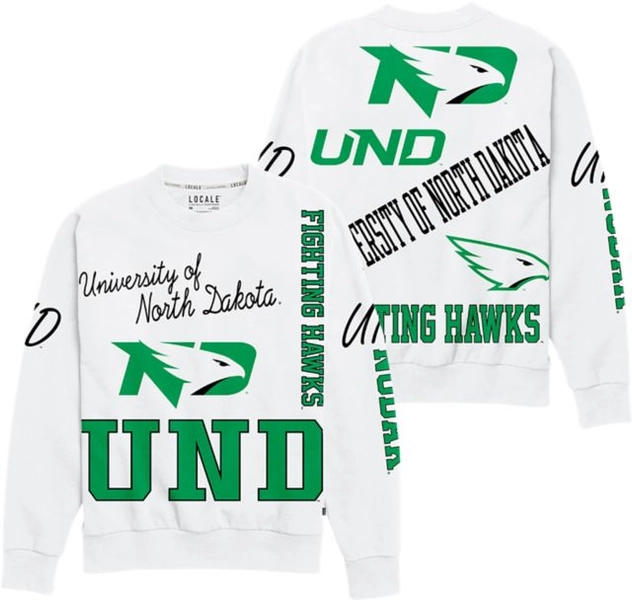 University of North Dakota Women's Collage Kelsey Crewneck Sweatshirt