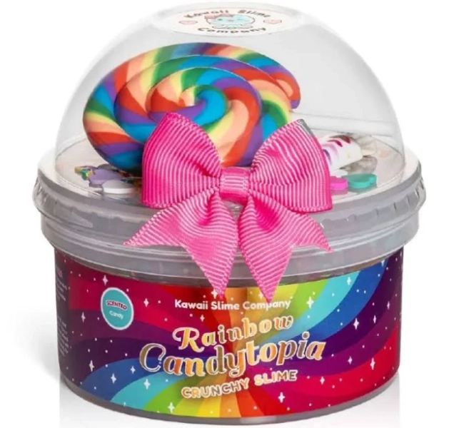 Kawaii Slime Company Rainbow Candytopia Crunchy Slime