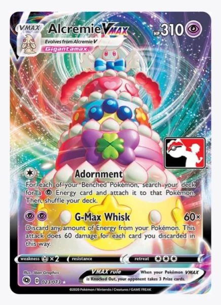 Alcremie VMAX - Prize Pack Series Cards - Pokemon