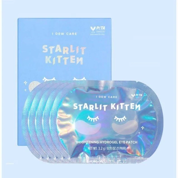 I DEW CARE Starlit Kitten Brightening Hydrogel Eye Patch
