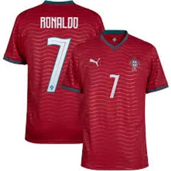 Puma Portugal Home Ronaldo 7 Jersey 2026-2027 (Official Printing)