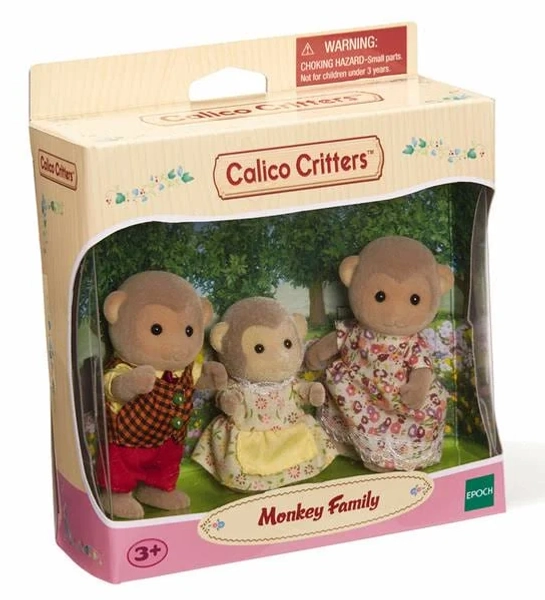 Calico Critters Mango Monkey Family Set