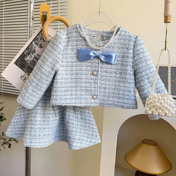 marryshe Girls' Two-Piece Suit