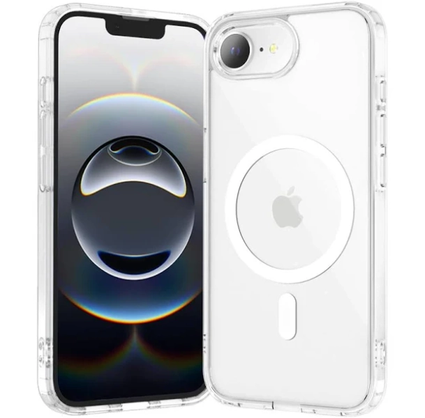 Premium MagSafe Hybrid Protective Clear Case for iPhone 16e
