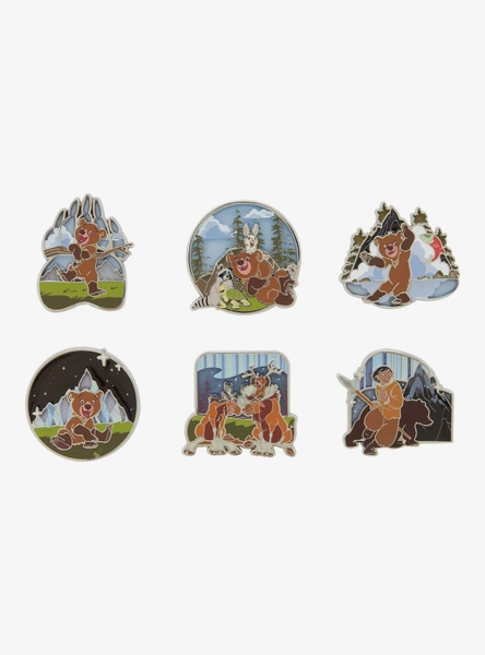 Disney Brother Bear Stained Glass Blind Box Enamel Pin — BoxLunch Exclusive