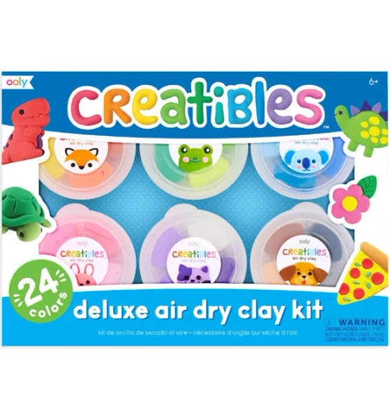 Creatables Deluxe Air Dry Clay Kit