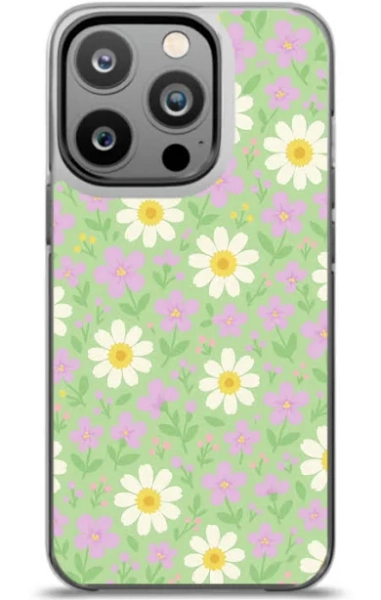 Floral Chic Protective Phone Case, iPhone 14 Pro / Ultimate + MagSafe / glossy