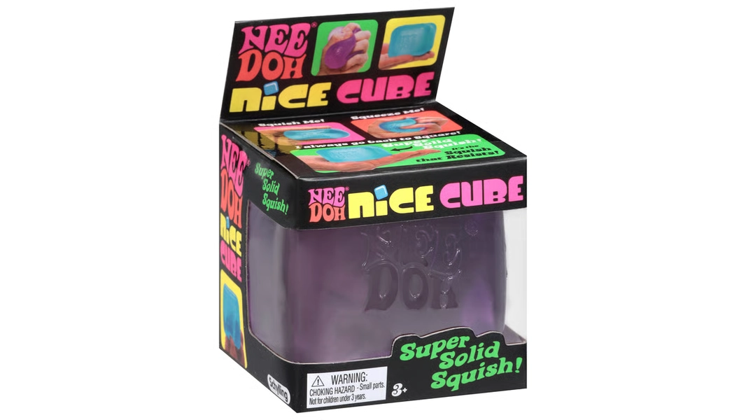 Nee Doh Ages 3+ Super Solid Squish Nice Cube Toy | Delivery Near Me - Doordash