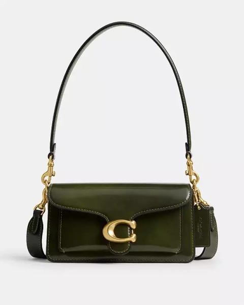 Brass/Olive Tabby Shoulder Bag 20