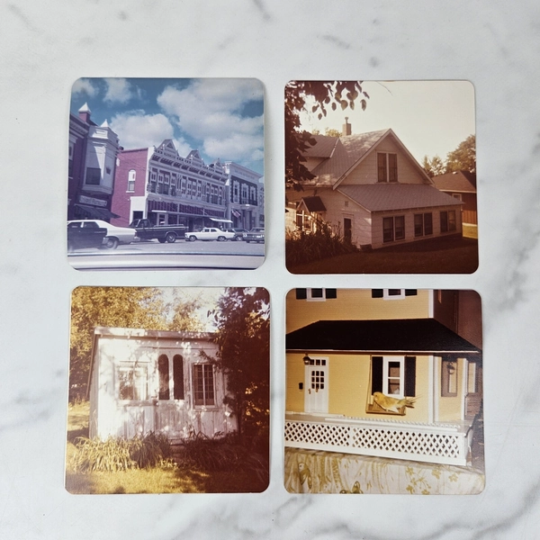 Vintage 1970s Lot Of 4 Scenery Photographs 