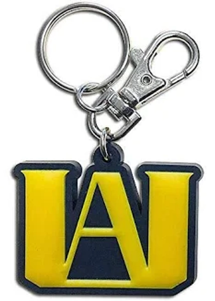 Great Eastern Entertainment My Hero Academia UA Logo PVC Keychain