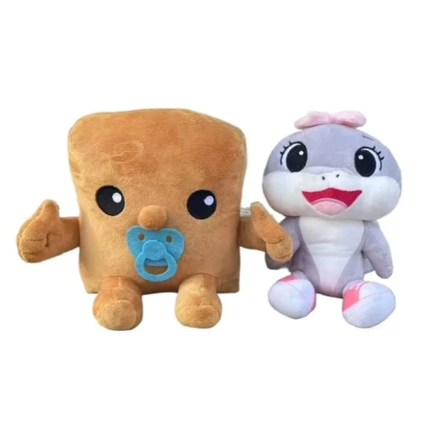 Kawaii Italian Brainrot Plushie Shark Plush Dolls
