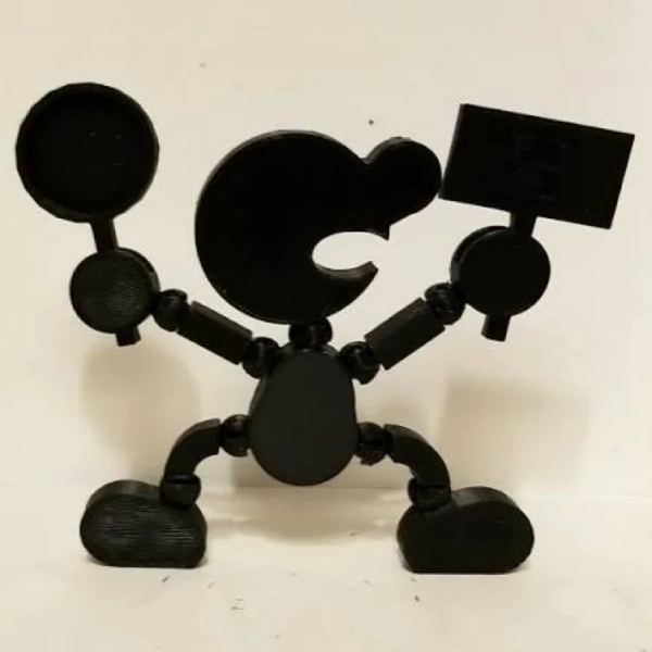 Mr game and watch 3d print