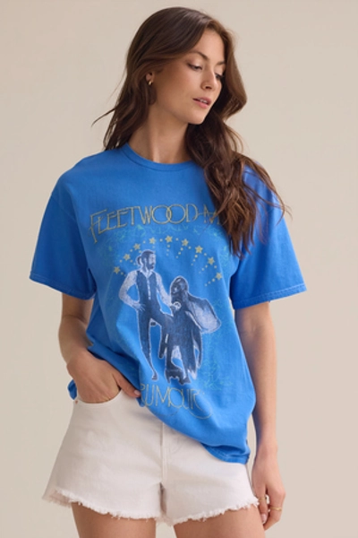 
        Fleetwood Rumors Oversized Tee in Blue | Altar'd State
    