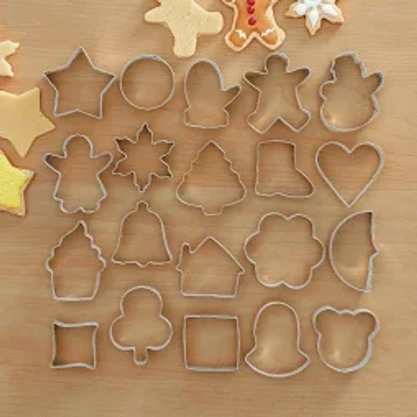 20-Piece Assorted Cookie Cutter Set