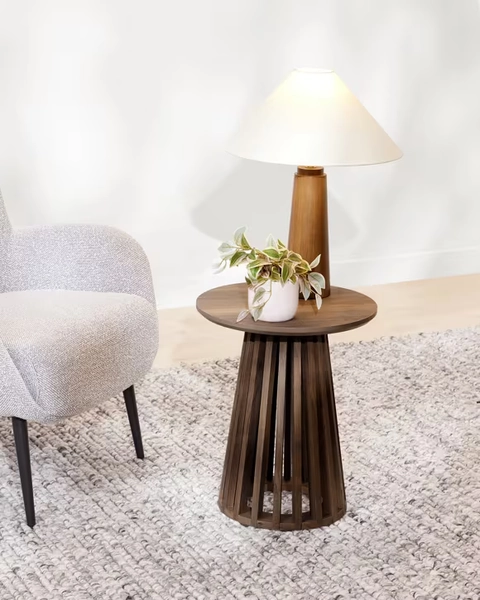 Ally Side Table - Walnut - Walnut - Miscellaneous