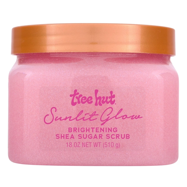 Tree Hut Sunlit Glow Shea Butter Sugar Body Scrub, 18 oz - Walmart.com