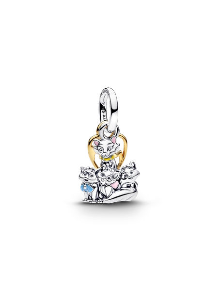 Disney Aristocats Duchess & Kittens Dangle Charm