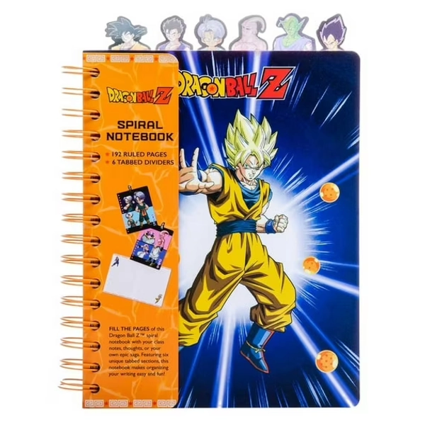 Insights Journals Dragon Ball Z Spiral Notebook, (Spiral-Bound)