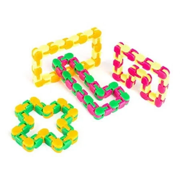 neliblu Wacky Tracks Snap and Click Fidget Toys