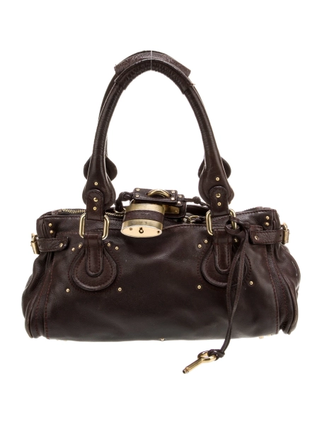 vintage chloe paddington in brown