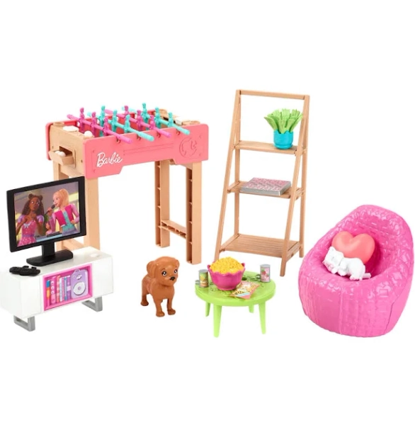 Barbie World Game Room Set