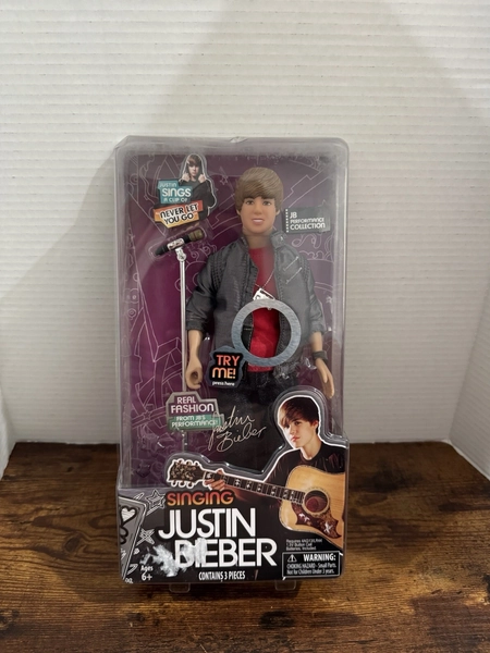 Justin Bieber Singing Doll “Never Let You Go” 2011 Rare Performance Collection 
