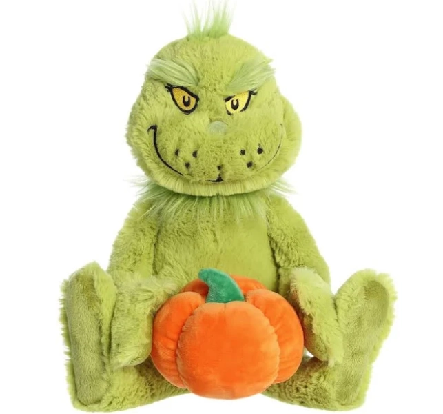 Aurora Dr. Seuss Harvest Grinch Plush