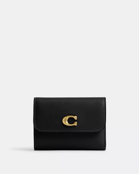 Brass/Black Essential Card Holder Wallet