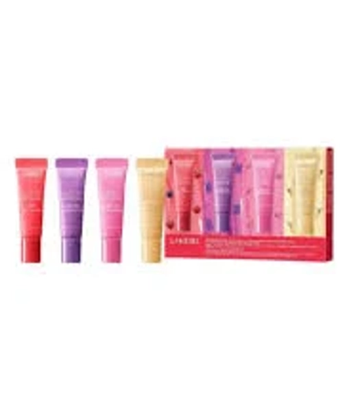Laneige Lip Glowy Balm Minis 4 Types Set