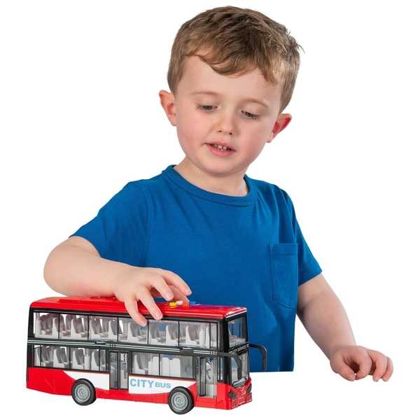 Super Wheelz Lights & Sounds Double Decker Bus