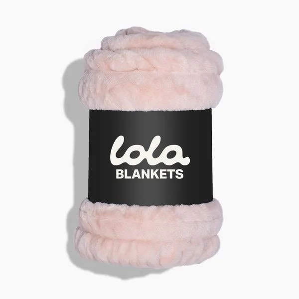 lola blankets Blush Pink Large Life-Changing Softness