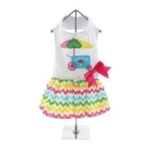Doggie Design Ice Cream Cart Dog Dress