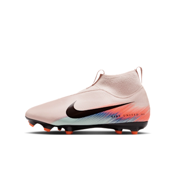 Nike United Jr. Mercurial Superfly 10 Academy Big Kids' Multi-Ground High-Top Soccer Cleats
