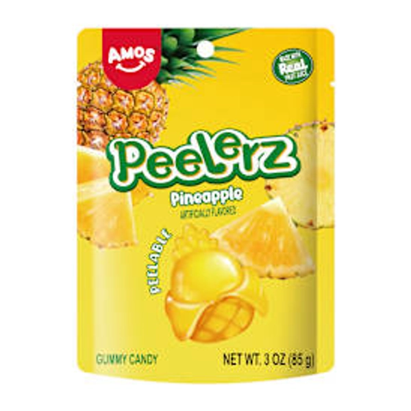 Peelerz® Lychee Peelable Pineapple Gummy Candy 3oz